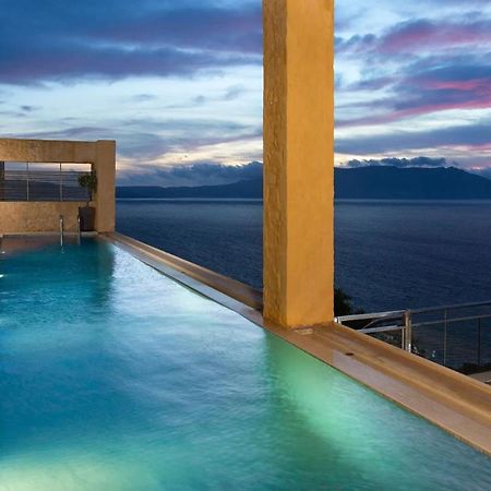 Beachfront Ravdoucha Epavlis Eleni Villa - Pool, Hot Tub, Gym, Sauna, Private Parking, Wifi Chania  Bagian luar foto