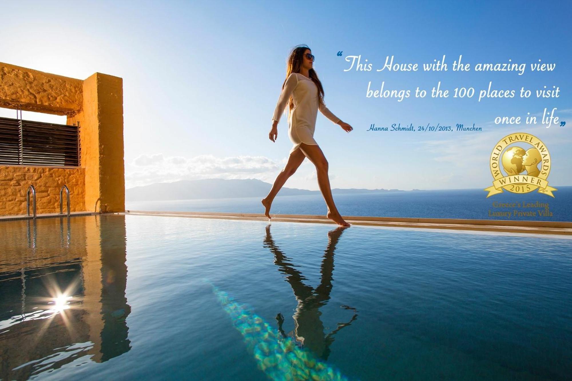 Beachfront Ravdoucha Epavlis Eleni Villa - Pool, Hot Tub, Gym, Sauna, Private Parking, Wifi Chania  Bagian luar foto